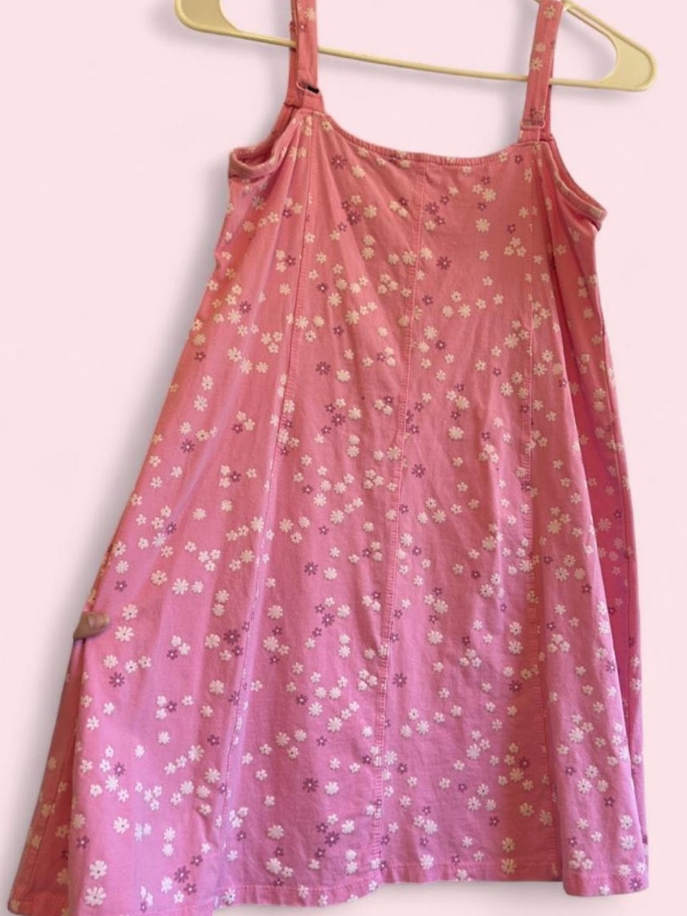 Cotton On Pink Floral Slip Dress with White Daisies - Picture 5 of 5